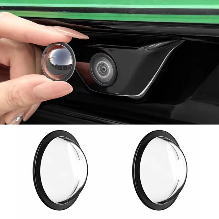 2pcs Universal Car Camera Lens Protector Rear View Backup Camera Cover – Waterproof, Wear-resistant Default Title