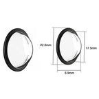 2pcs Universal Car Camera Lens Protector Rear View Backup Camera Cover – Waterproof, Wear-resistant