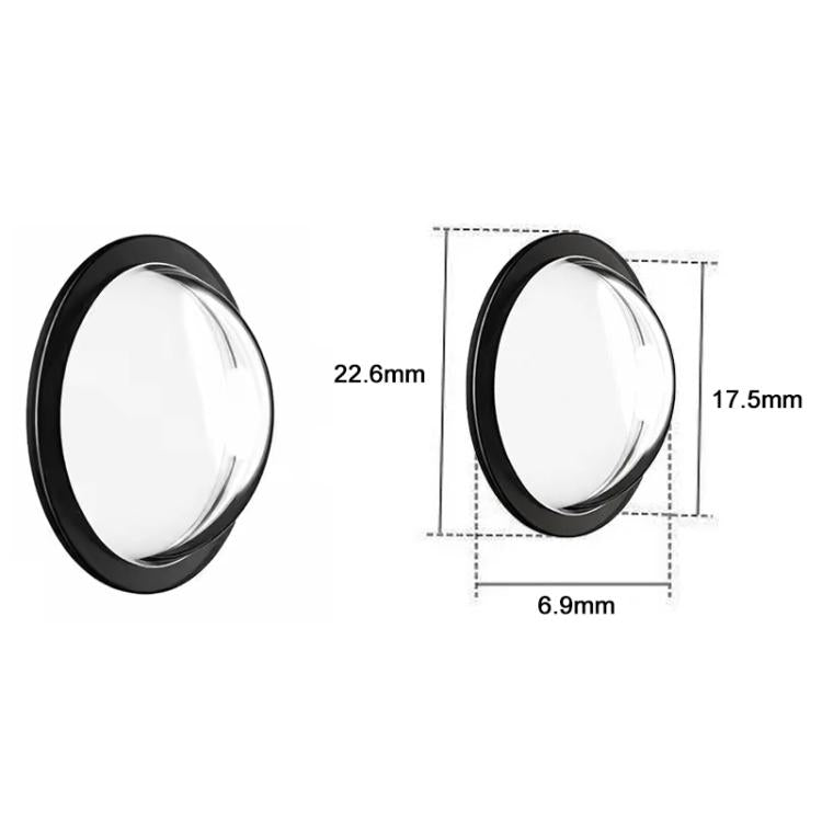 2pcs Universal Car Camera Lens Protector Rear View Backup Camera Cover – Waterproof, Wear-resistant
