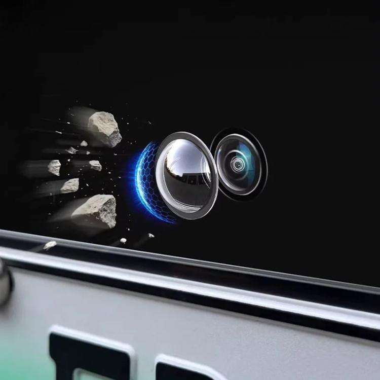 2pcs Universal Car Camera Lens Protector Rear View Backup Camera Cover – Waterproof, Wear-resistant