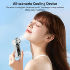 K824 Concentrated Wind Turbine Handheld Mini High Speed Fan