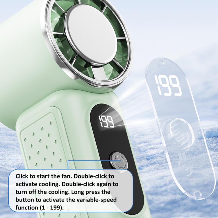 M69 Turbocharged Mini Handheld Cooling Fan
