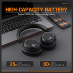 ONIKUMA GT886 Tri-mode Bluetooth 2.4G Wired E-sports Game Headset, GT886 – Bluetooth