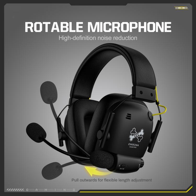 ONIKUMA GT888 Four-mode Bluetooth 2.4G Wired / Wireless Gaming Headset, GT888 – Bluetooth