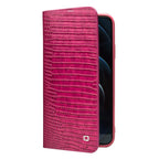 QIALINO Crocodile Texture Horizontal Flip Leather Case with Card Slots & Wallet, For iPhone 12 Pro Max