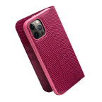 QIALINO Crocodile Texture Horizontal Flip Leather Case with Card Slots & Wallet, For iPhone 12 Pro Max