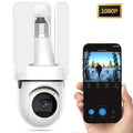 3MP HD Smart Three-Blade Fan Light Bulb Style Wireless WiFi Surveillance Camera, 2.4GHz, 5.0GHz 2.4GHz
