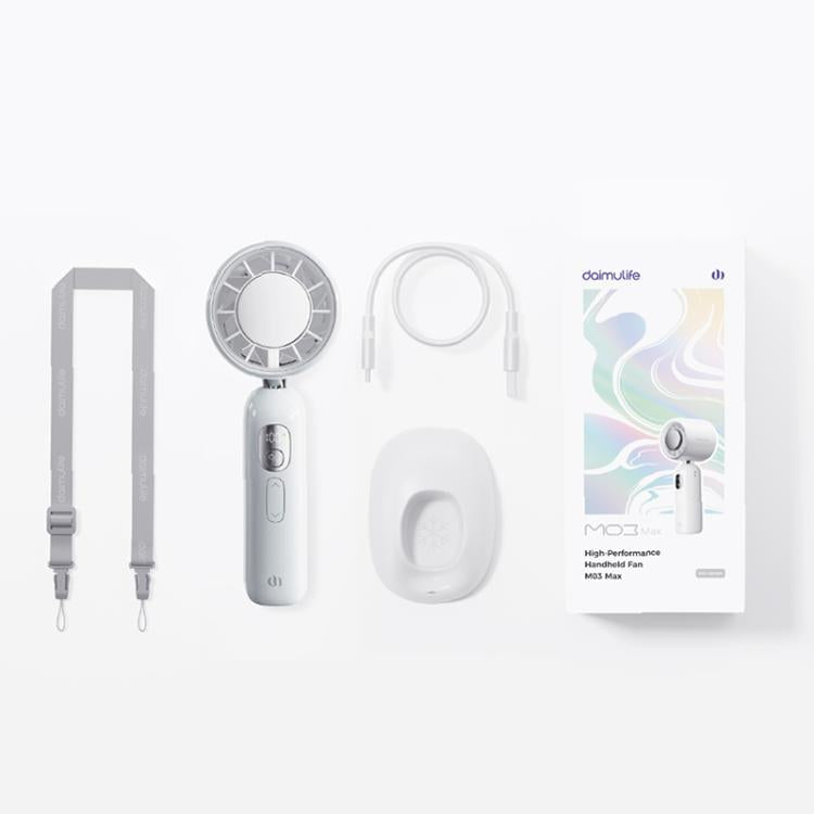 M03 Max High Speed Silent Handheld Cooling Fan