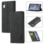Case – Shockproof, Leather (iPhone XR) For iPhone XR Black