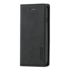 LC.IMEEKE Strong Magnetism Ultra-thin Horizontal Flip Shockproof Matte TPU + PU Leather Case with Holder & Card Slots & Wallet, For iPhone SE 2022 / SE 2020 / 8 / 7