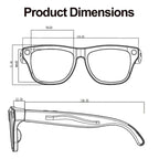 XK One Pro 1080P AI Shooting Smart Glasses, 1MP Camera