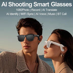 XK One Pro 1080P AI Shooting Smart Glasses, 1MP Camera