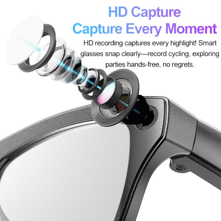XK One Pro 1080P AI Shooting Smart Glasses, 1MP Camera