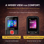 it2600 4G Phone, 2.0 inch, 3500mAh, Support SOS, Network: 4G, Dual SIM