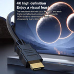 HDMI 1.4 1080P HD Gold-Plated Connection HDTV Video Cable for PC Monitor and Set-Top Box, 1m, 1.5m, 3m, 5m, 10m, 15m, 20m, 25m, 30m – TPU, Plug-and-play