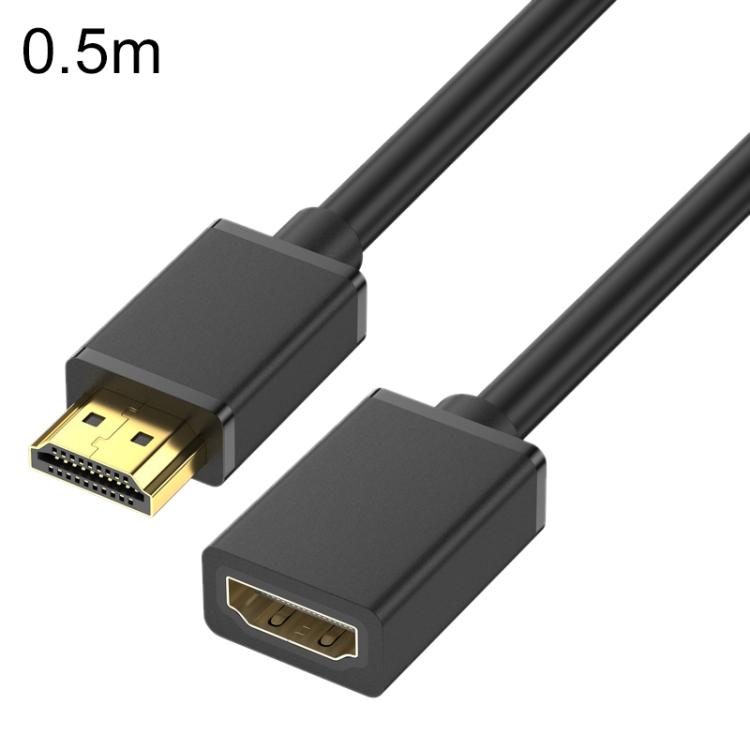 WG145 HDMI 2.0 4K HDTV Video HDMI Male to Female Extension Cable, 0.5m, 1m, 1.5m, 2m, 3m – 4K 0.5m