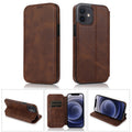 Case – Leather, Magnetic (iPhone 12 mini) #2 For iPhone 12 mini Brown