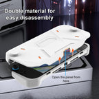 XDcase Mecha Style TPU Middle Frame & PC Front Cover Protective Case, For Nintendo Switch 2