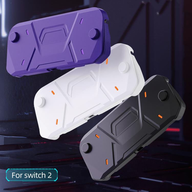 XDcase Mecha Style TPU Middle Frame & PC Front Cover Protective Case, For Nintendo Switch 2