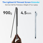Blackview DCM6 Pro 14 inch Dual Screen Portable Laptop Extension Monitor with Stand, DCM6 Pro – Aluminum Alloy, TPU, Ultra-thin