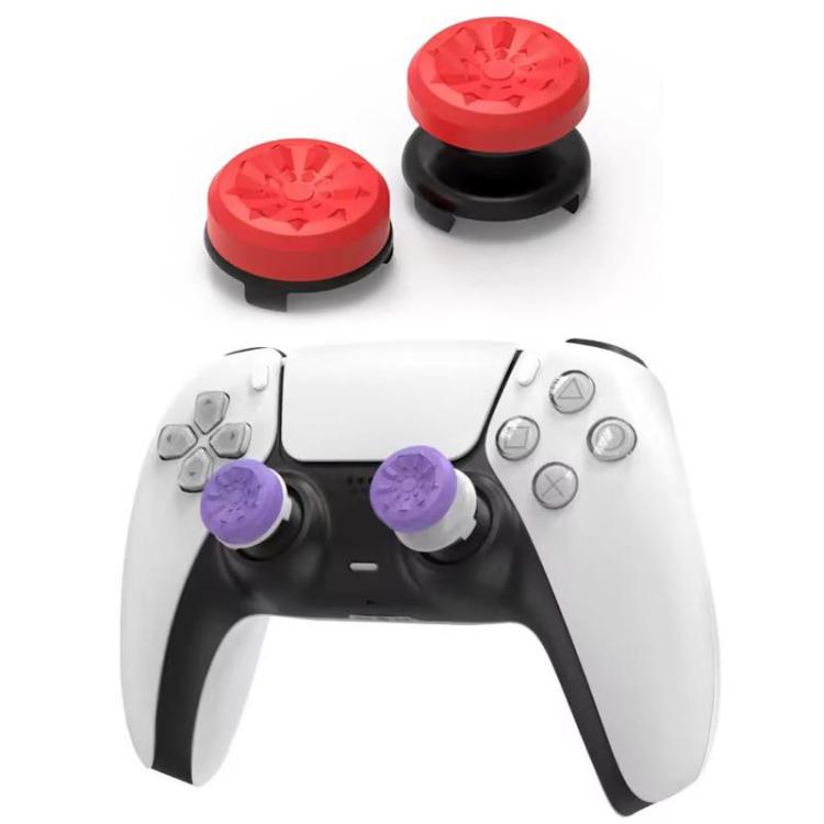XDcase 2pcs Joystick Thumbstick Extender Anti-Slip Cap for PS4 / PS5 / Xbox 360 / Xbox Series X/S – Non-slip Red
