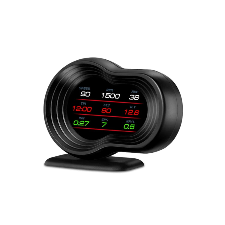 F9 OBD2 + GPS Mode Car HUD Head-up Display Speed / Water Temperature / Voltage Display, F9 OBD2 GPS – Bluetooth