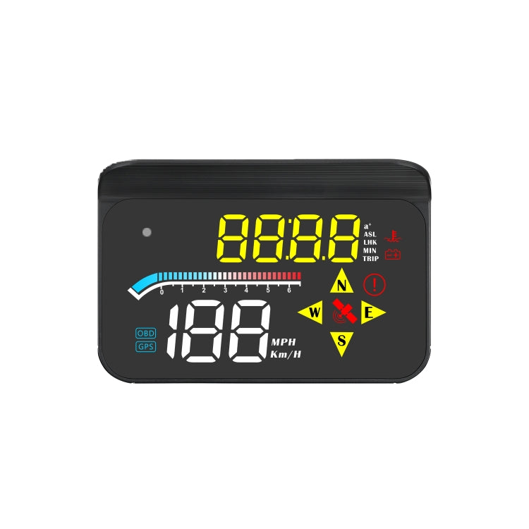 M17 Car HUD Head-up Display GPS Speed Meter Car OBD2 Diagnostic Tool, M17 M17
