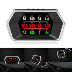 P17 Car HUD Head-up Display GPS Speed Meter Car OBD2 Fault Elimination Code, P17 P17