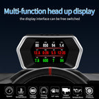P17 Car HUD Head-up Display GPS Speed Meter Car OBD2 Fault Elimination Code, P17