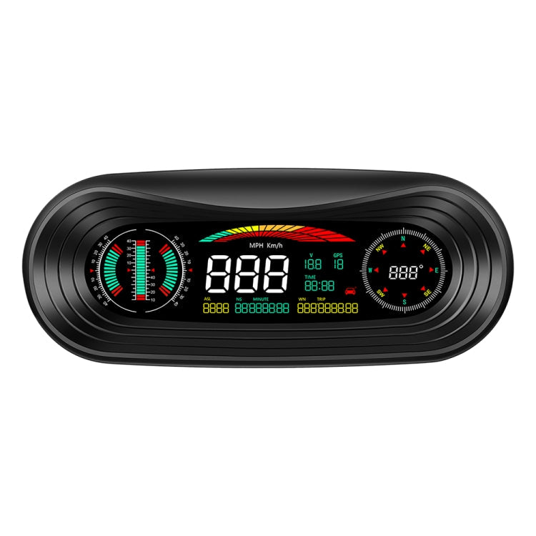 P18 GPS Car HUD Head-up Display Vehicle Speed / Voltage / Mileage, P18 P18