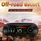 P18 GPS Car HUD Head-up Display Vehicle Speed / Voltage / Mileage, P18