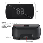 T800 Car HUD Head-up Display GPS Speed Display Speed / Voltage Alarm Altitude Display, T800