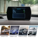 T800 Car HUD Head-up Display GPS Speed Display Speed / Voltage Alarm Altitude Display, T800