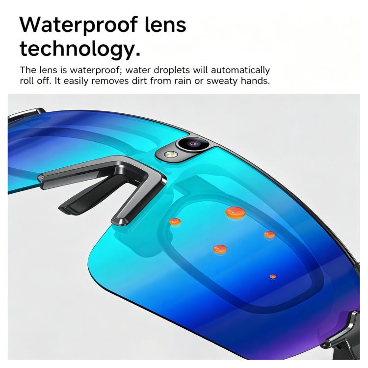 L805 Smart AI Cycling Glasses 8MP Stabilization Camera