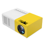 J9 1920x1080P 15 ANSI Portable Home Theater Mini LED HD Digital Projector, Basic Version,, EU Plug, US Plug, UK Plug, AU Plug EU Plug Yellow White