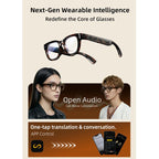 E06D 13MP 1080P 30FPS Dual-Mic Noise Cancellation AI Smart Glasses with Voice / Calling