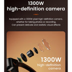 E06S 13MP 1080P Dual-Loudspeaker AI Smart Glasses Support Music / Calling – Aluminum Alloy
