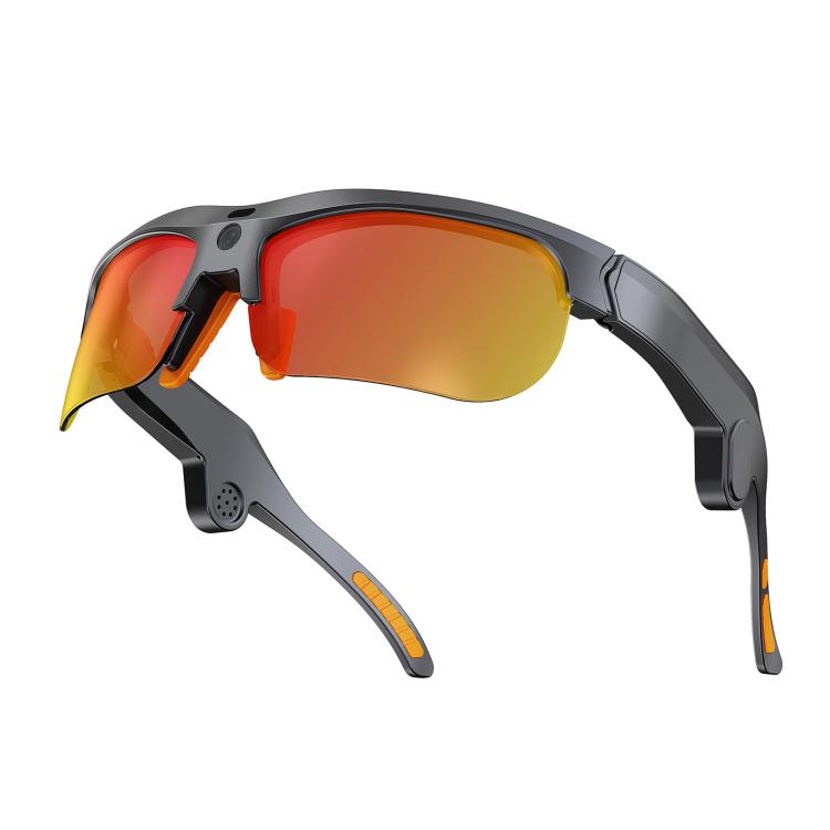 E08 13MP 1080P 30FPS AI Cycling Smart Glasses with Voice / Calling – Aluminum Alloy