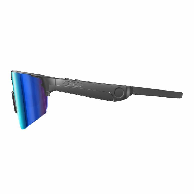 L085 8MP Dual-Mic Noise Cancellation AI Cycling Smart Glasses with Voice Assistant / Calling