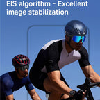 L085 8MP Dual-Mic Noise Cancellation AI Cycling Smart Glasses with Voice Assistant / Calling