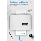 ZJ-8600 76x130 Single Paper Waybill Express Bill Label Printer,, EU Plug, US Plug, UK Plug