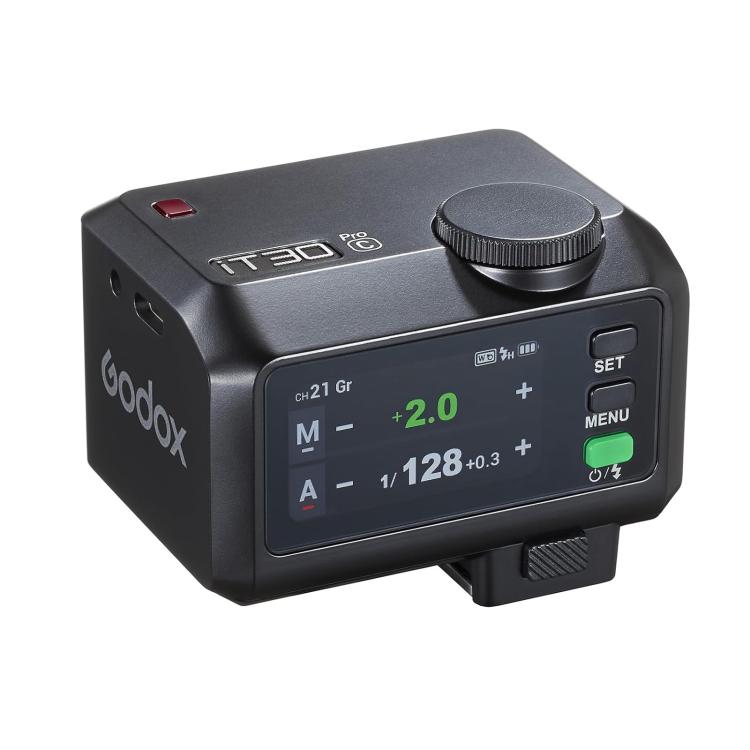 Godox iT30 Pro TTL Mini iFlash Camera Flash Light, iT30 Pro C For Canon, iT30 Pro N For Nikon, iT30 Pro S For Sony, iT30 Pro F For FUJIFILM, iT30 Pro O For Olympus / Panasonic, iT30 Pro L For Leica iT30 Pro C For Canon Black