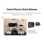 Godox iT30 Pro TTL Mini iFlash Camera Flash Light, iT30 Pro C For Canon, iT30 Pro N For Nikon, iT30 Pro S For Sony, iT30 Pro F For FUJIFILM, iT30 Pro O For Olympus / Panasonic, iT30 Pro L For Leica