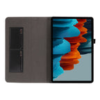 Crazy Horse Texture Horizontal Flip Leather Case with 2-folding Holder & Card Slot, For Samsung Galaxy Tab S8+ / Tab S8 Plus / Tab S7 FE / Tab S7+ / T970, For Samsung Galaxy Tab A7 (2020), For Samsung Galaxy Tab S8 / Galaxy Tab S7 / SM-870