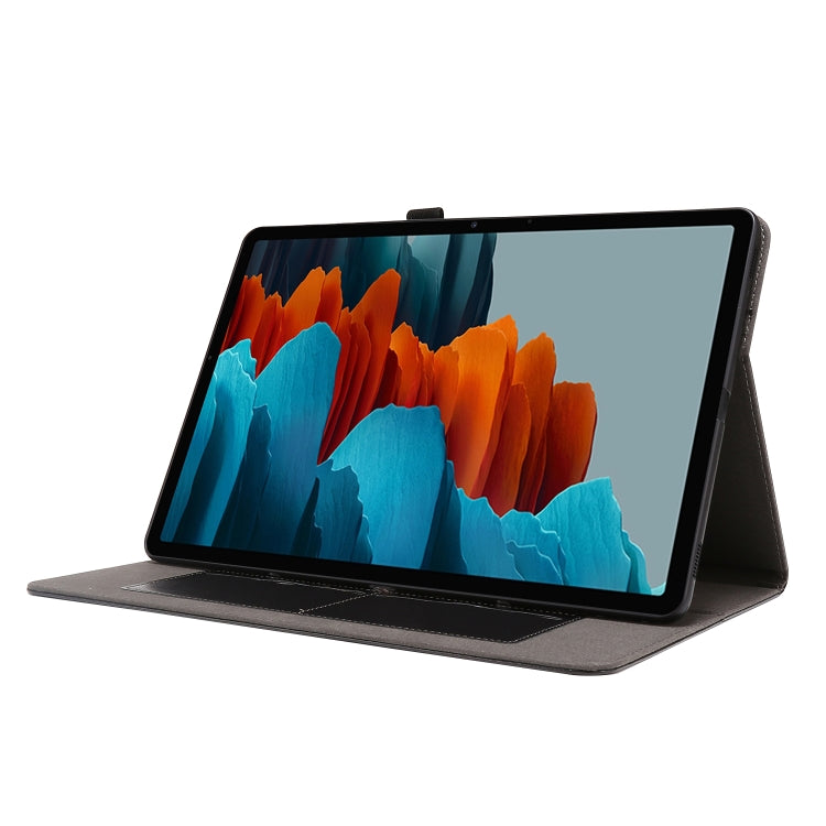 Crazy Horse Texture Horizontal Flip Leather Case with 2-folding Holder & Card Slot, For Samsung Galaxy Tab S8+ / Tab S8 Plus / Tab S7 FE / Tab S7+ / T970, For Samsung Galaxy Tab A7 (2020), For Samsung Galaxy Tab S8 / Galaxy Tab S7 / SM-870