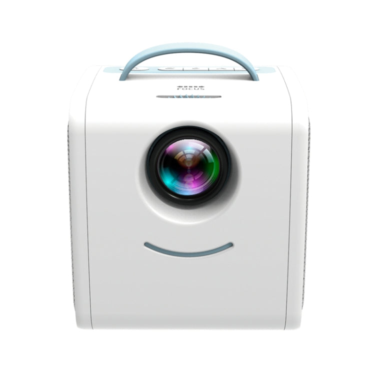 Q2 LED 1080P Mini Portable Projector Children Projector, EU Plug, US Plug, UK Plug, AU Plug – Durable Build, Easy to Use AU Plug Blue White