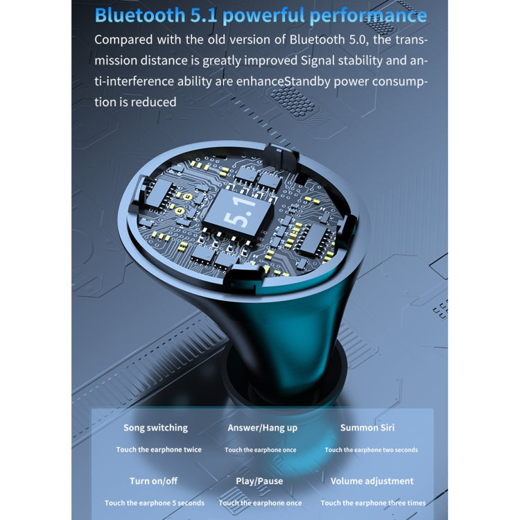 M18 Bluetooth Earphones – Bluetooth 5.0