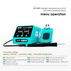 RF4 RF-ONE Intelligent Temperature Control Anti-static LED Digital Display Soldering Station, RF-ONE