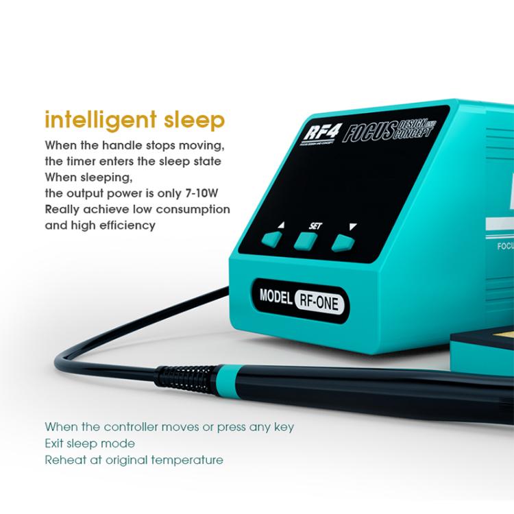 RF4 RF-ONE Intelligent Temperature Control Anti-static LED Digital Display Soldering Station, RF-ONE