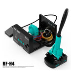 RF4 RF-H4 1200W 4 Memory Channels Hot Air Gun Digital Display Intelligent BGA Rework Station with Cold Air Pedal, RF-H4